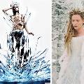 Дизайнеры создали платье изо льда весом в 2.5 тонны